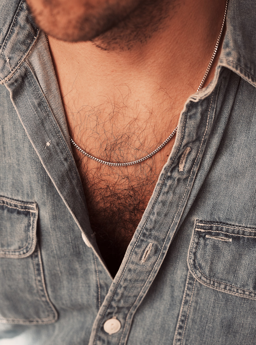 Sterling Silver Featherweight Necklace