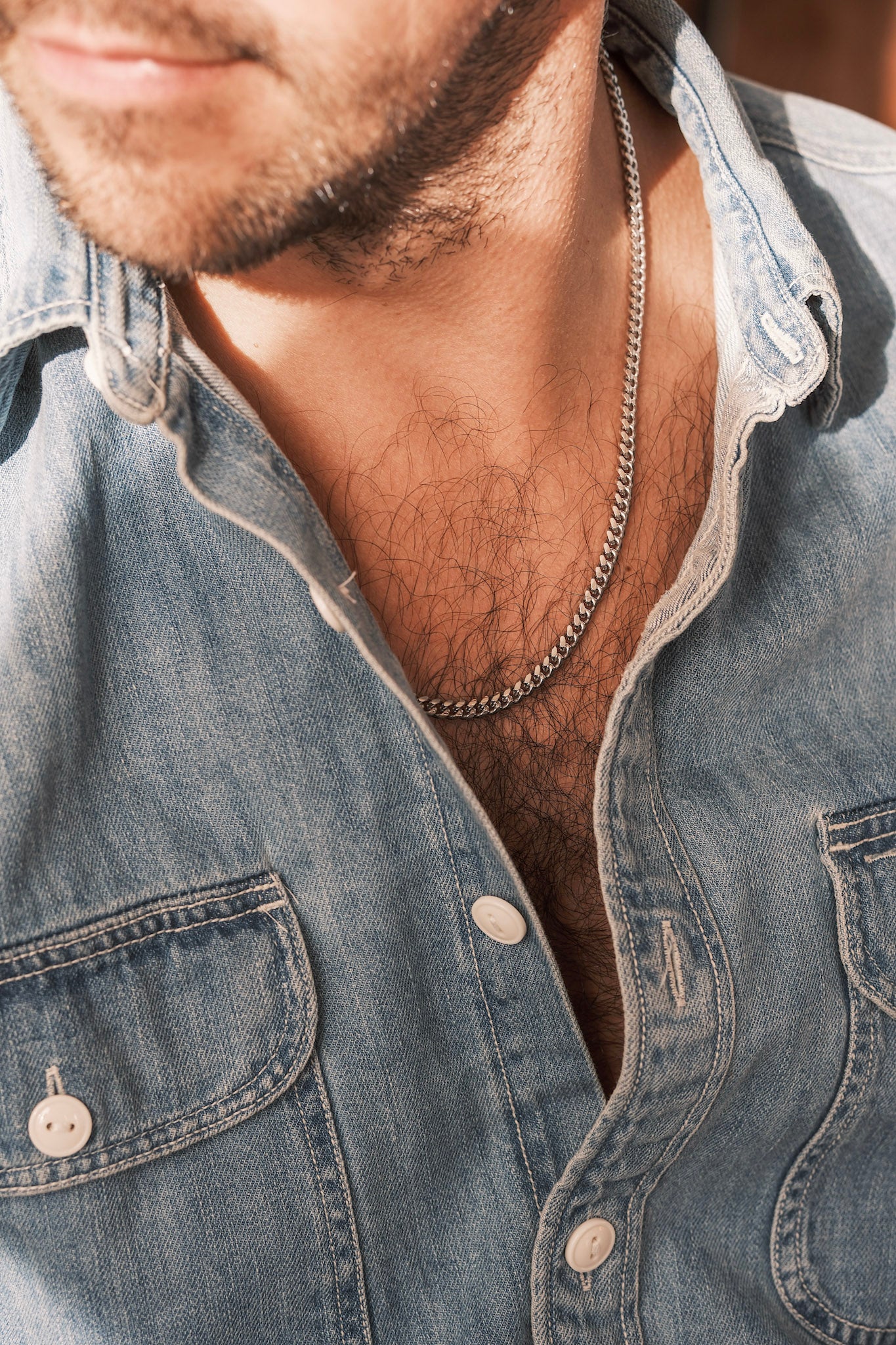 Sterling Silver Heavyweight Necklace