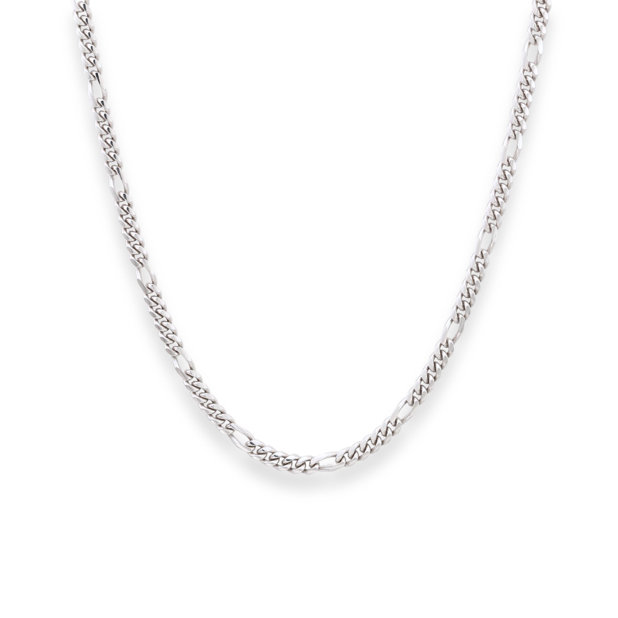 Sterling Silver Figaro Necklace