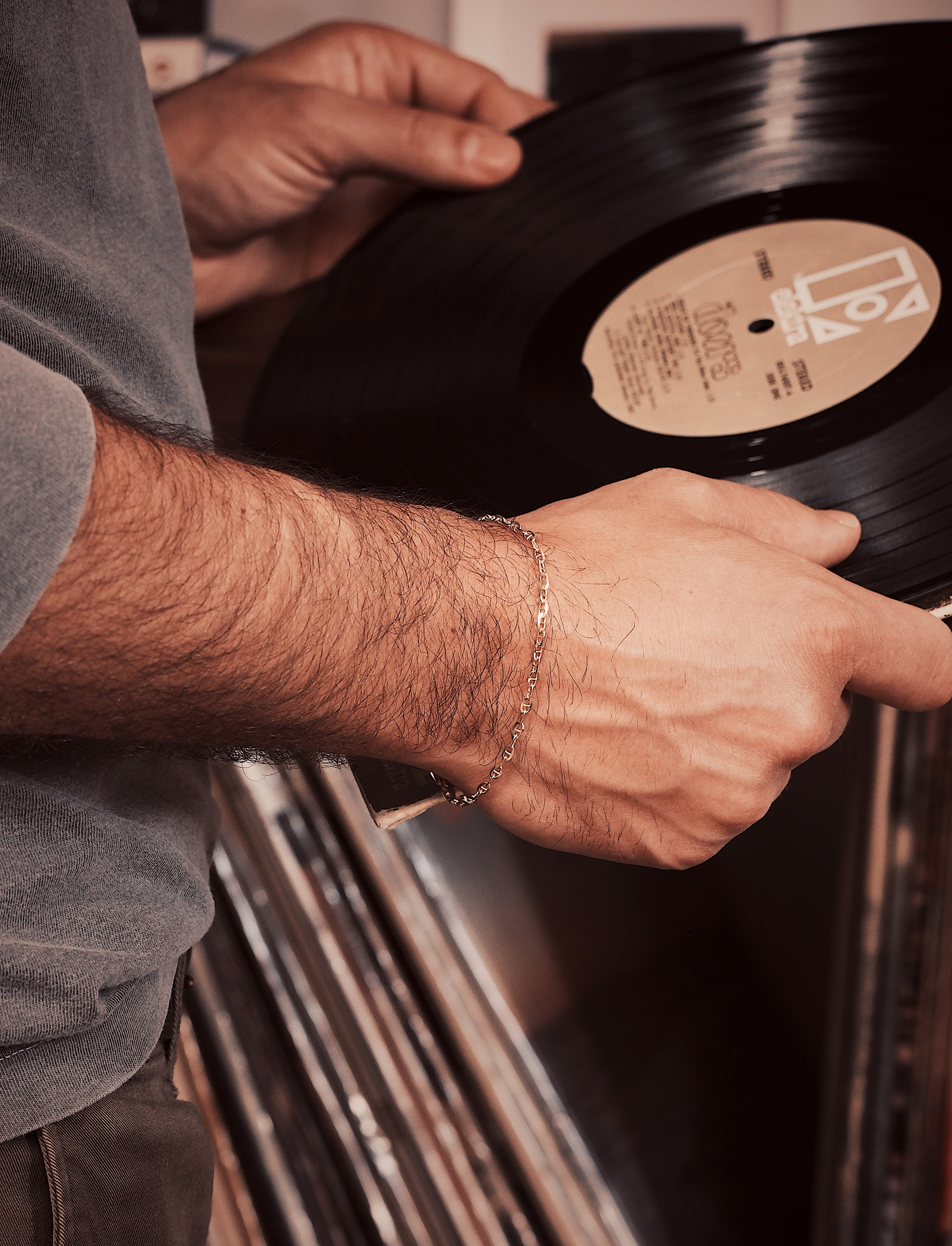Gold Chain Link Bracelet