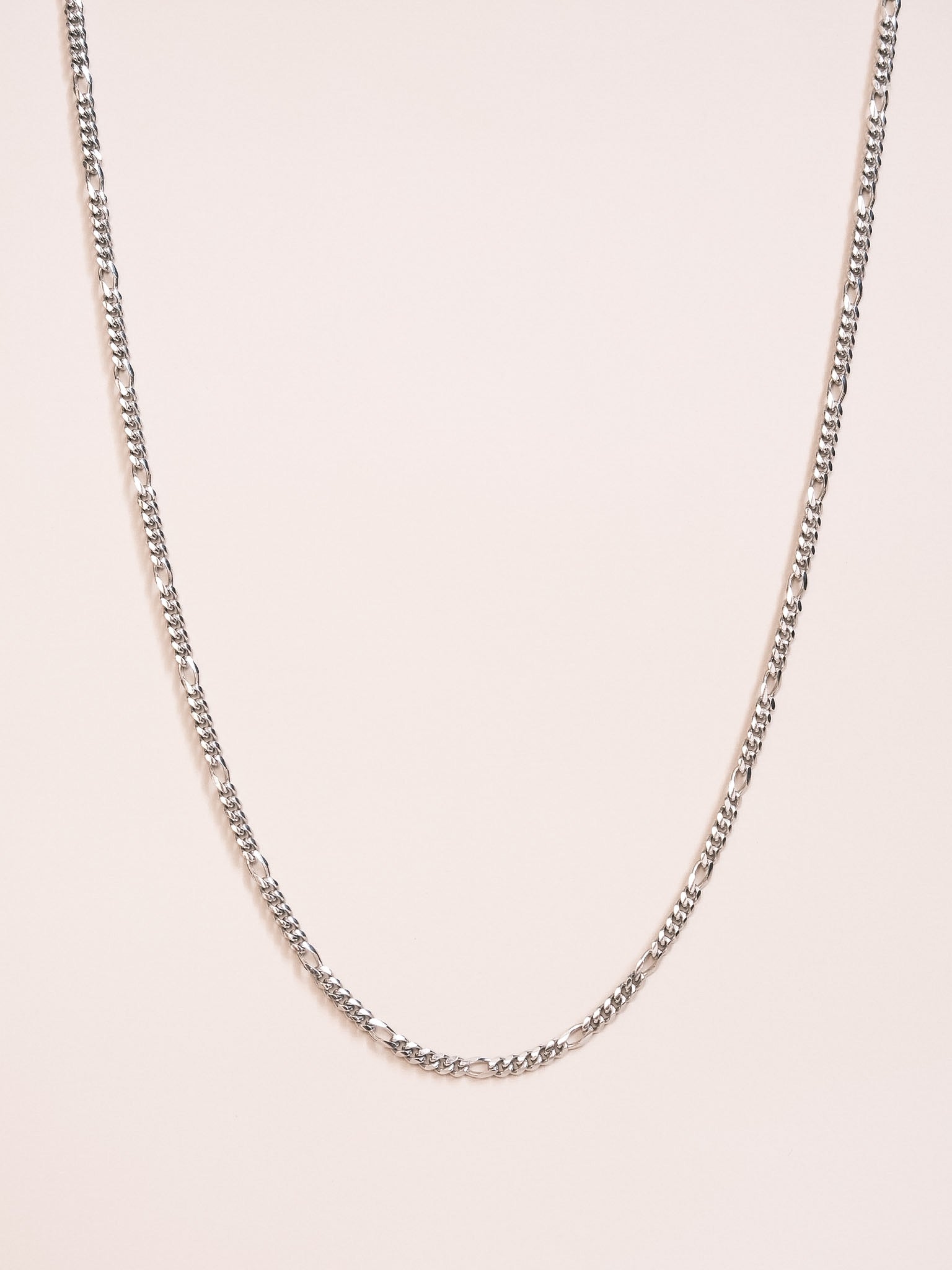 Sterling Silver Figaro Necklace