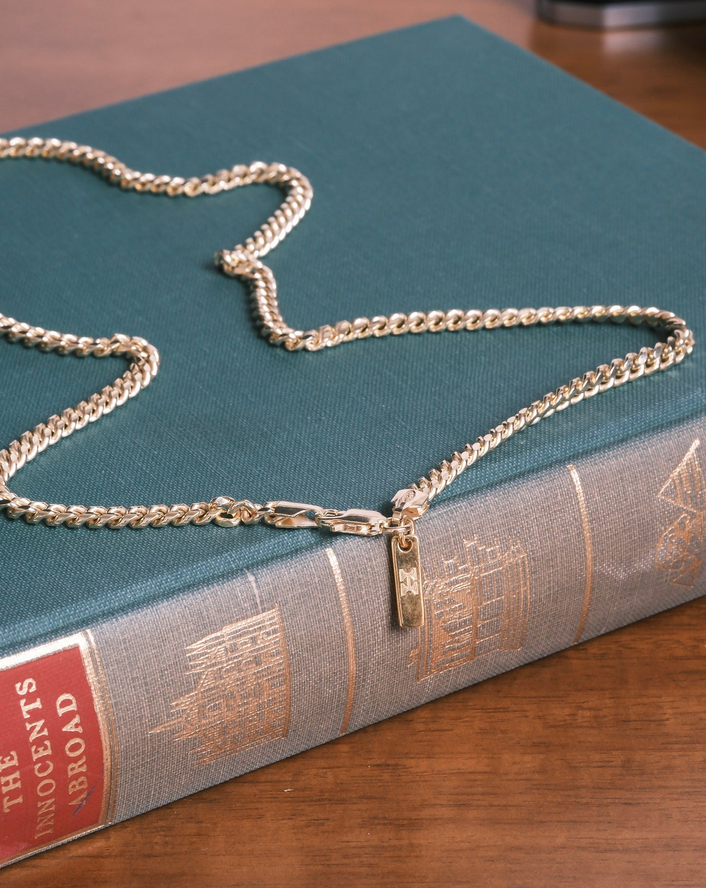 5mm CubanLink Necklace Gold