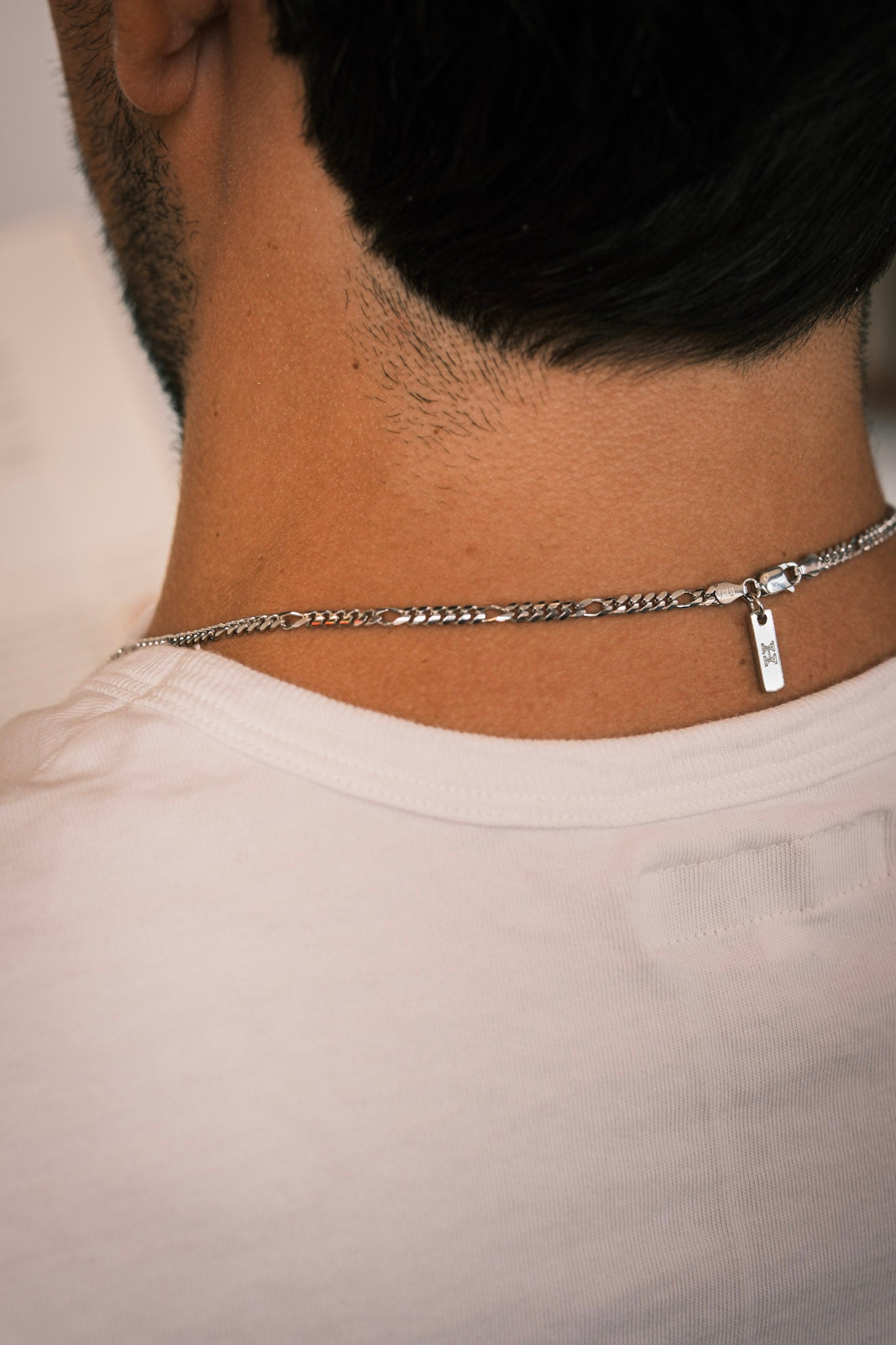 Sterling Silver Figaro Necklace