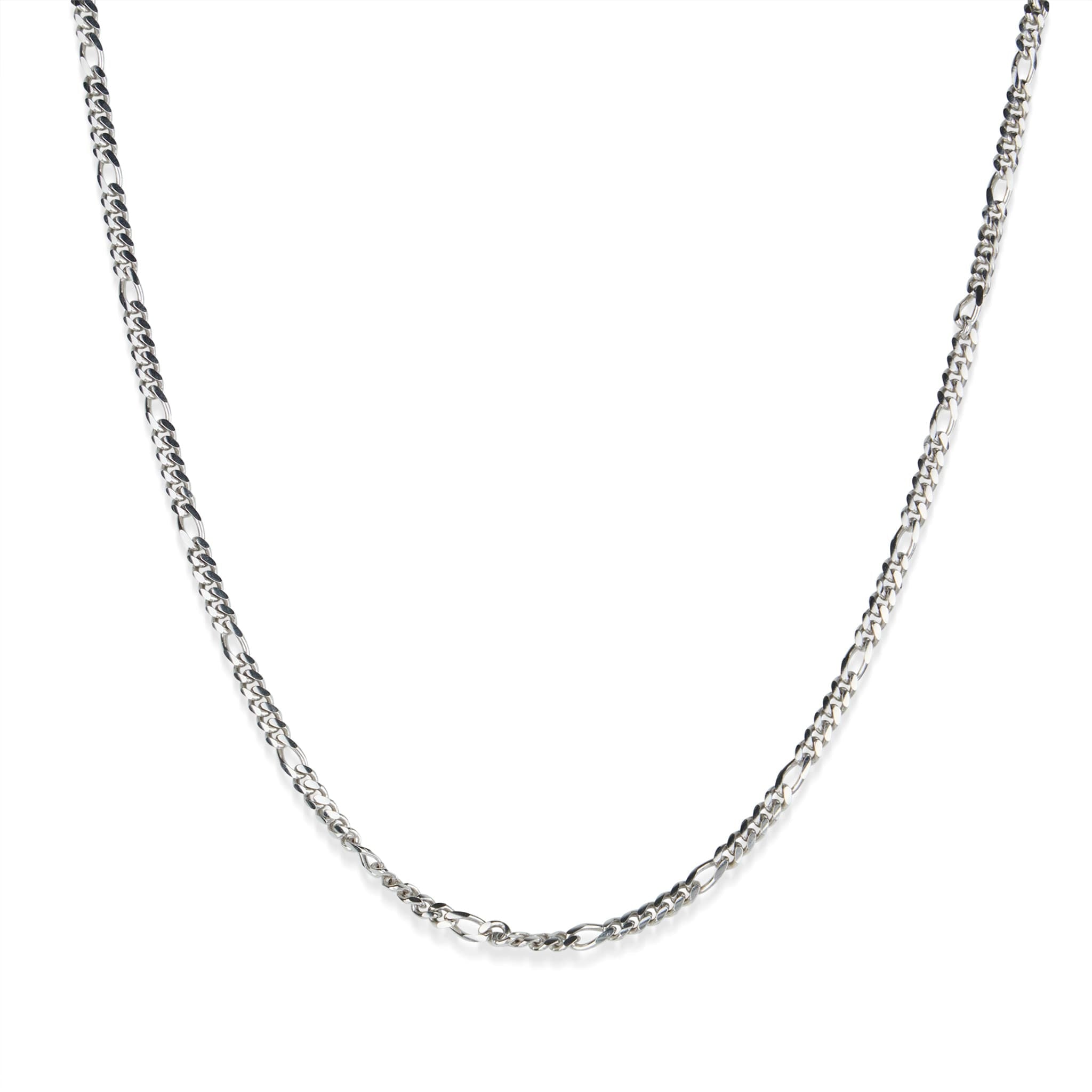 Sterling Silver Figaro Necklace
